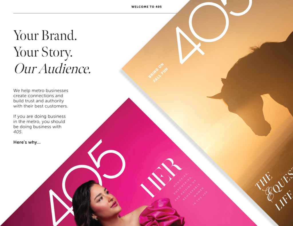 405 Magazine Advertising Media Kit
