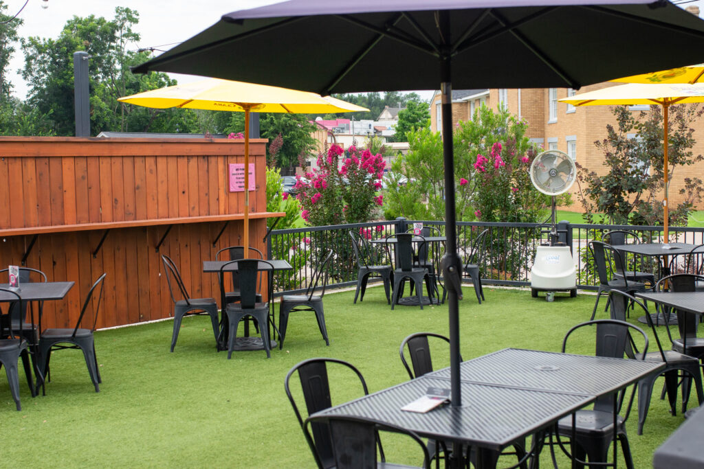 OKC Patio Dining Guide - Burger Punk patio photo in Britton District