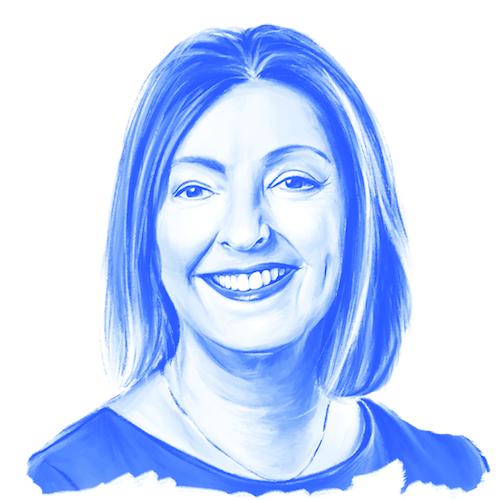 Illustration of Brenda Jones Barwick.