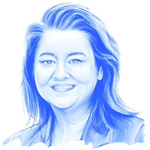 Illustration of Monica Smith Griffin