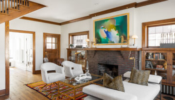 Fisher family Heritage Hills Home in Oklahoma City. Photographed by Kennon Bryce.