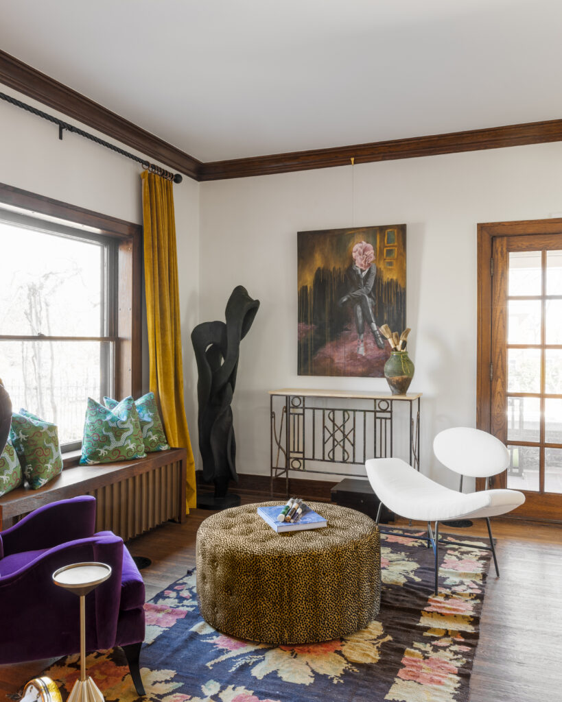 Fisher family Heritage Hills Home in Oklahoma City. Photographed by Kennon Bryce.