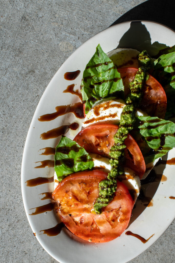 Photo of Caprese dish at Vignola's Italian Kitchen in Edmond, Oklahoma.