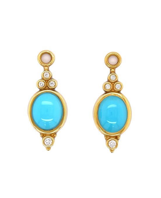 Valerie Naifeh Design, Turquoise Earring Charms; Naifeh Fine Jewelry.