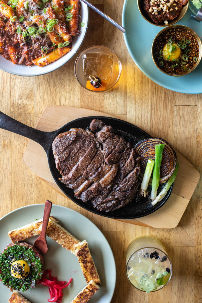 Items from Birdie's Menu in Oklahoma City. Photo by Rachel Maucieri.