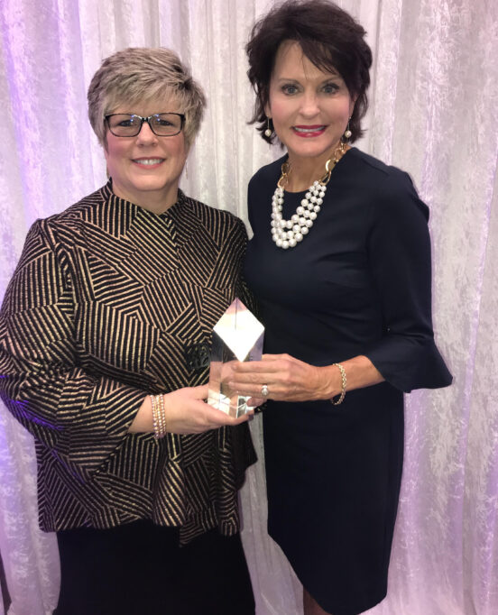 Arise Single Moms Development Director Pam Kanaly and Executive Director Shelley Pulliam. Photo provided.