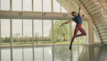 OKC Ballet's Julian DeJear. Photography by Charlie Neuenschwander.