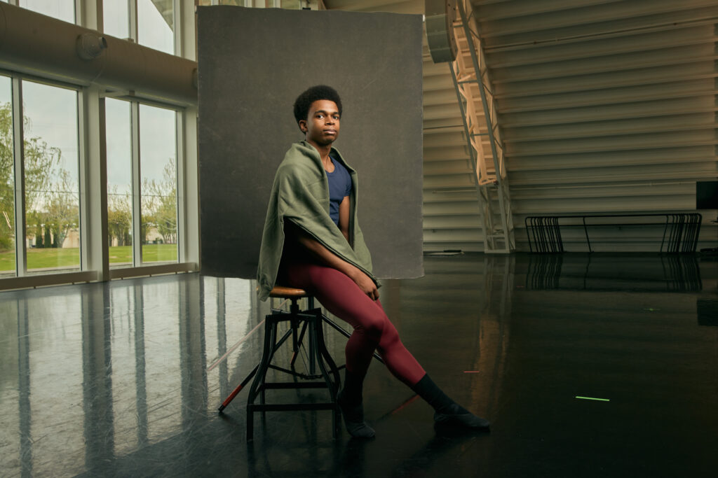 OKC Ballet's Julien DeJear. Photography by Charlie Neuenschwander.