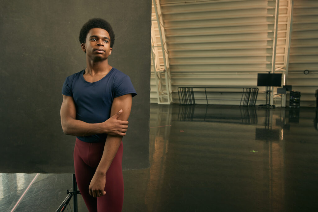 OKC Ballet's Julian DeJear. Photography by Charlie Neuenschwander.