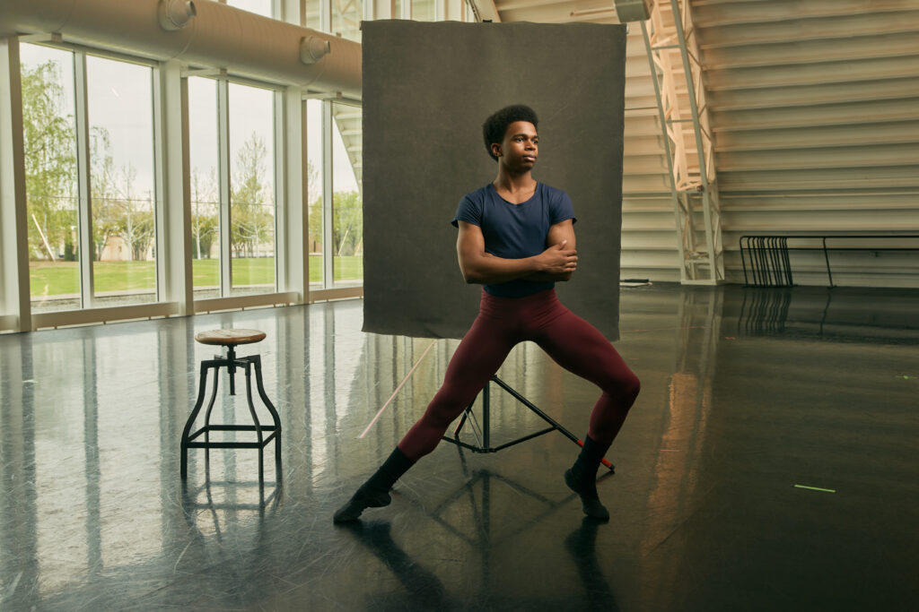 OKC Ballet's Julien DeJear. Photography by Charlie Neuenschwander.
