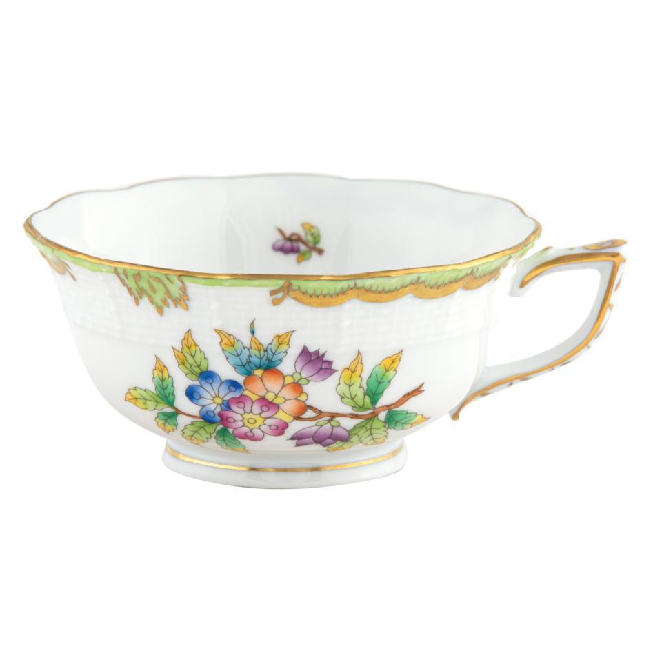 Herend, Queen Victoria Tea Cup; BC Clark