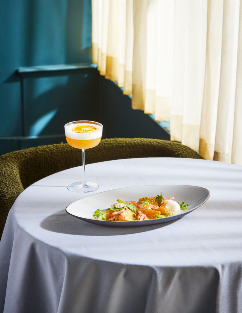 butternut squash salad, Perle Mesta