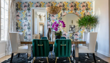 Higginson House Dining Room. Rose Creek, Oklahoma City, Oklahoma.