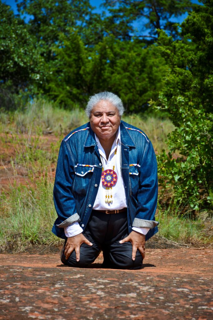 Edgar Heap of Birds heads